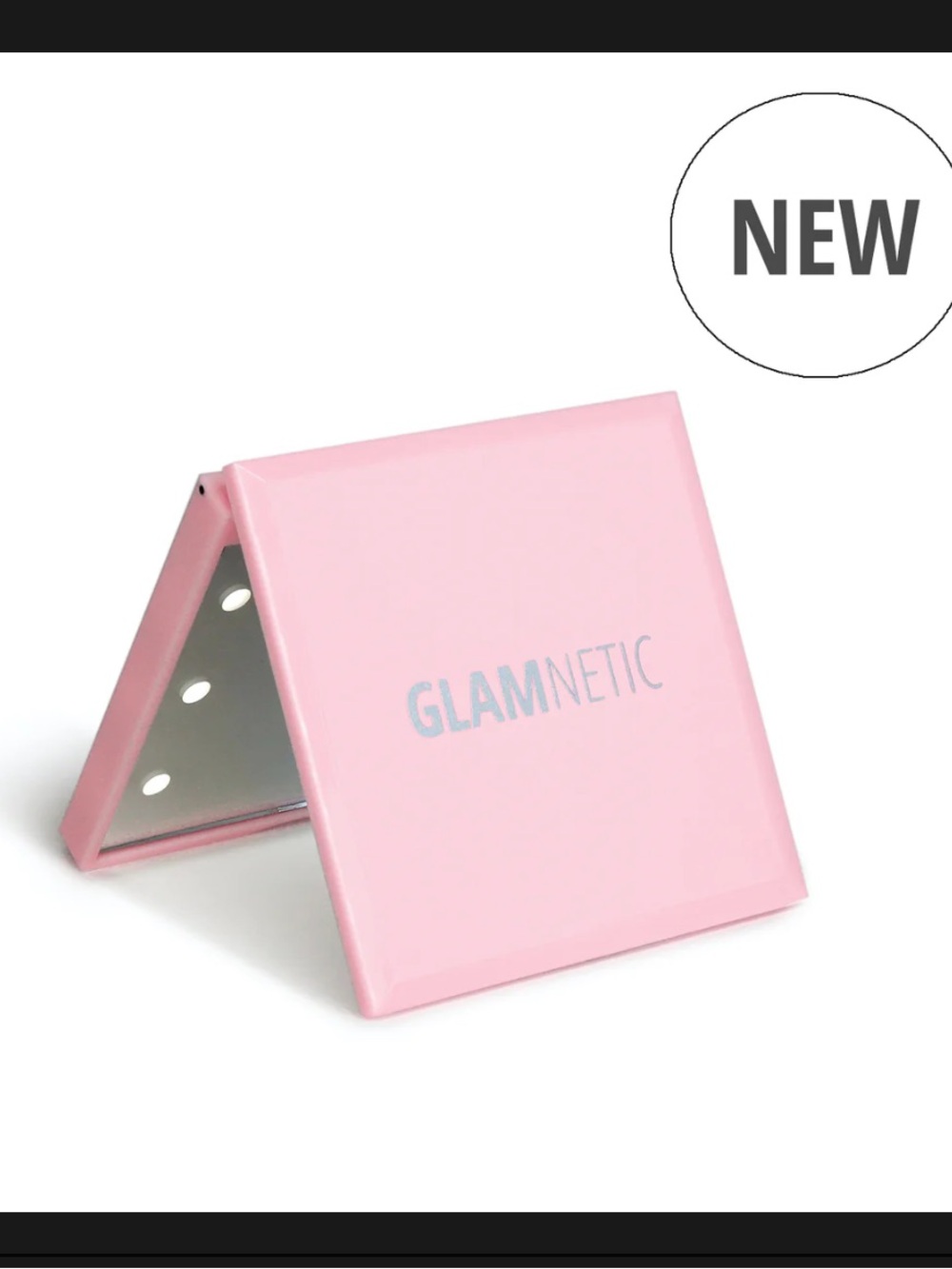 Glamnetic Pink LED Compact Mirror